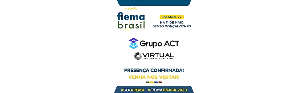 Grupo ACT na Fiema Brasil: venha nos visitar na maior feira ambiental do sul do País