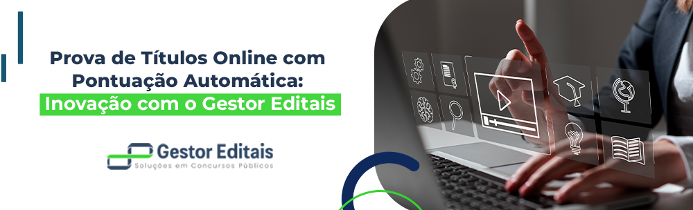 Prova de Títulos Online com Pontuação Automática